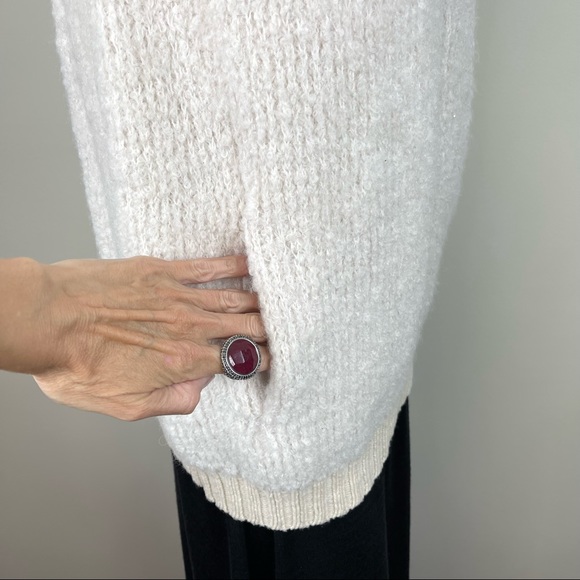 DONATING Versatile GAP vest wool blend sleeveless zipper front warm S stylish - Picture 5 of 14